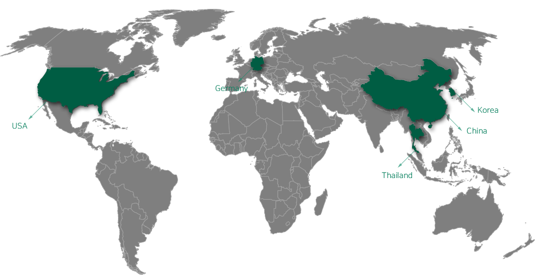 CTC world map Semiconductor